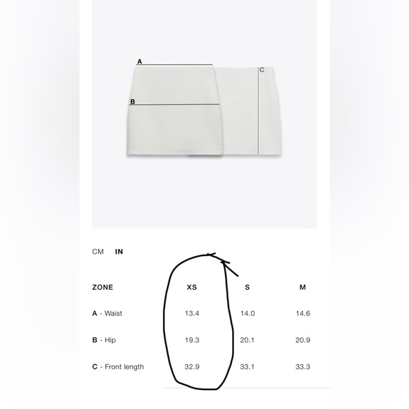 Zara Woman ZW Collection Printed Pleated Midi Skirt – Size XS - Picture 16 of 16